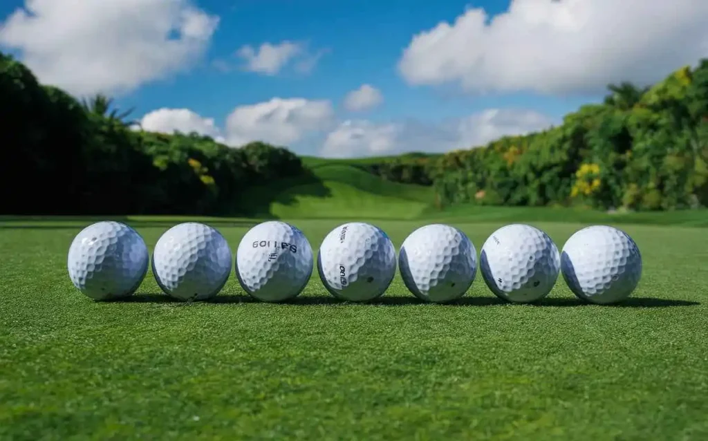 how much does a golf ball weighs