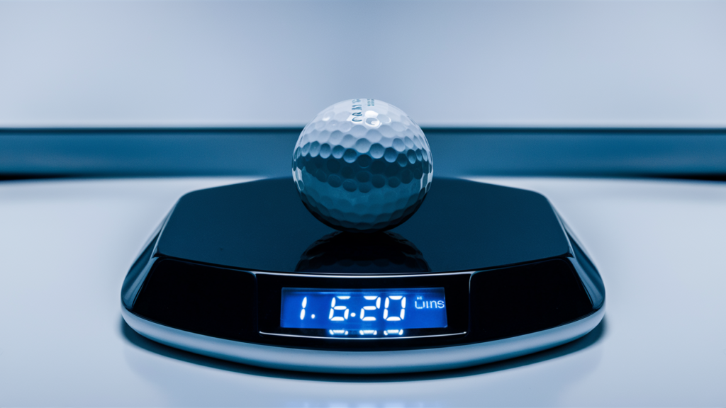 golf ball weight chart