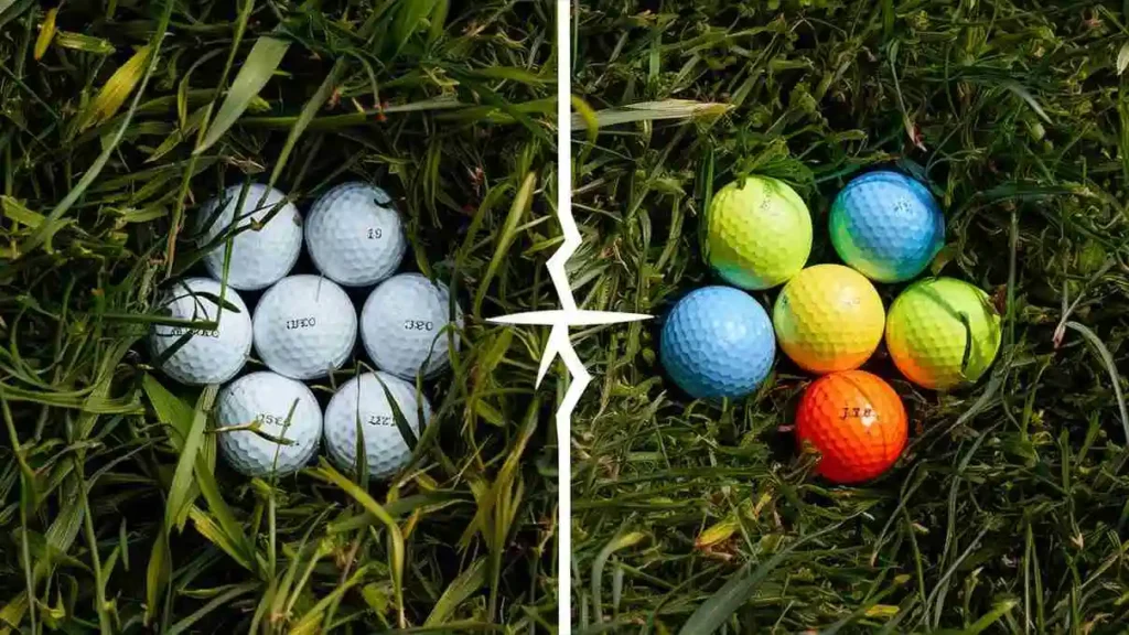 do golf ball color matter in golf