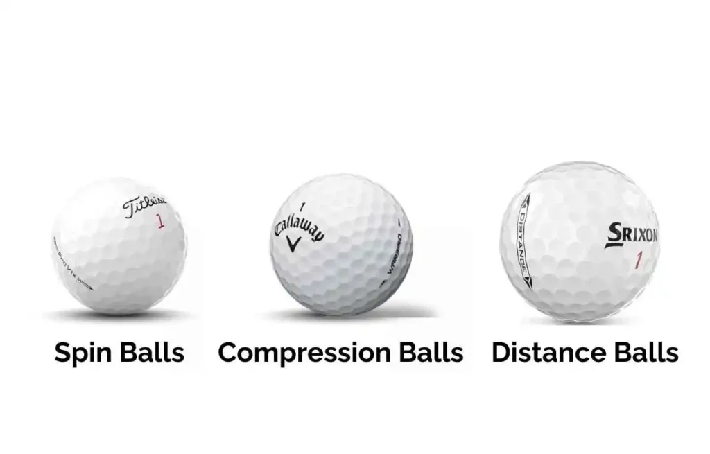 types of golf balls by speciality