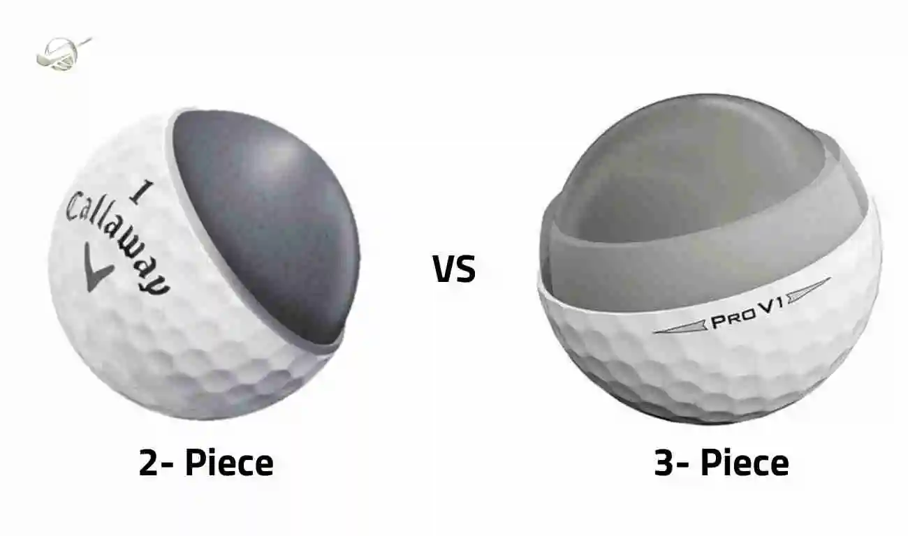 2 piece vs 3 piece golf balls